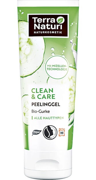 Terra Naturi Clean & Care Peelinggel Bio-Gurke