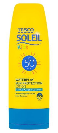 Tesco Soleil Kids Sun Protection Lotion SPF 50