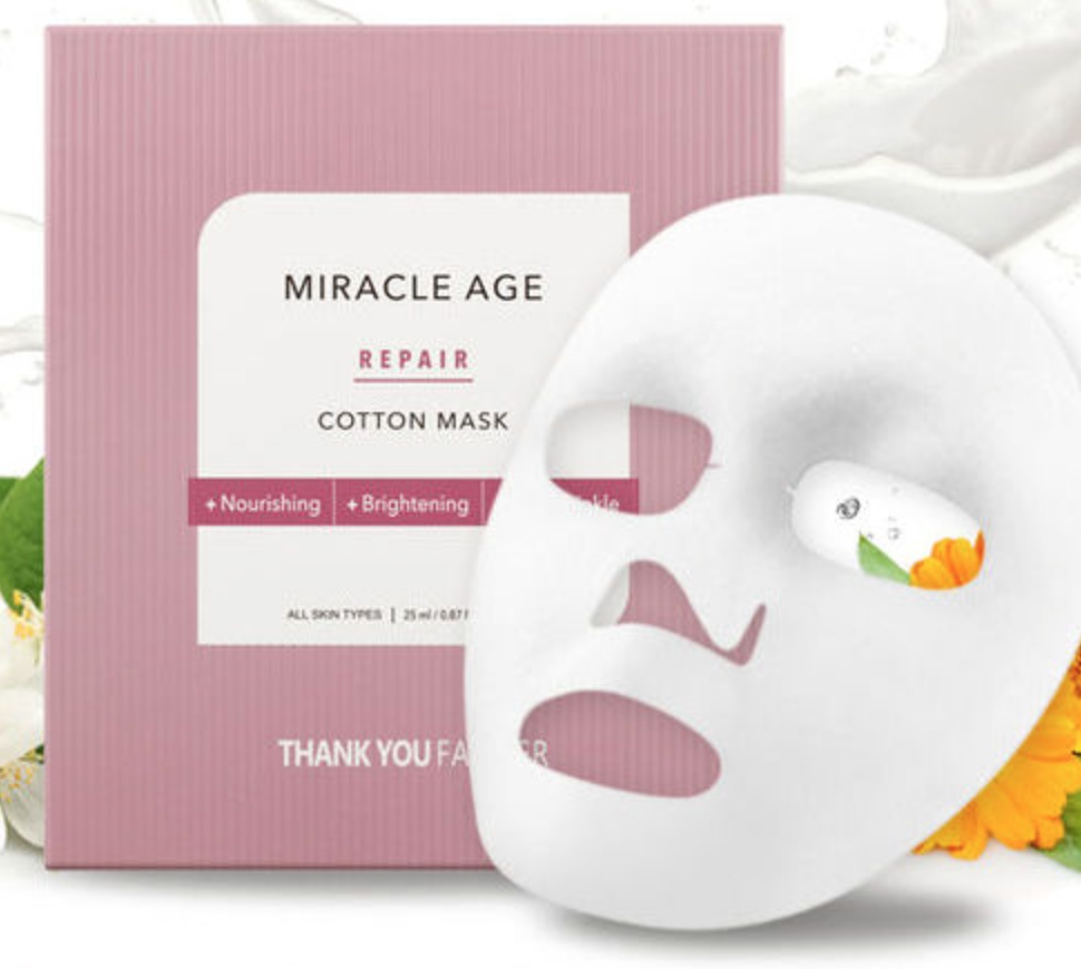 Thank You Farmer Miracle Age Repair Cotton Mask