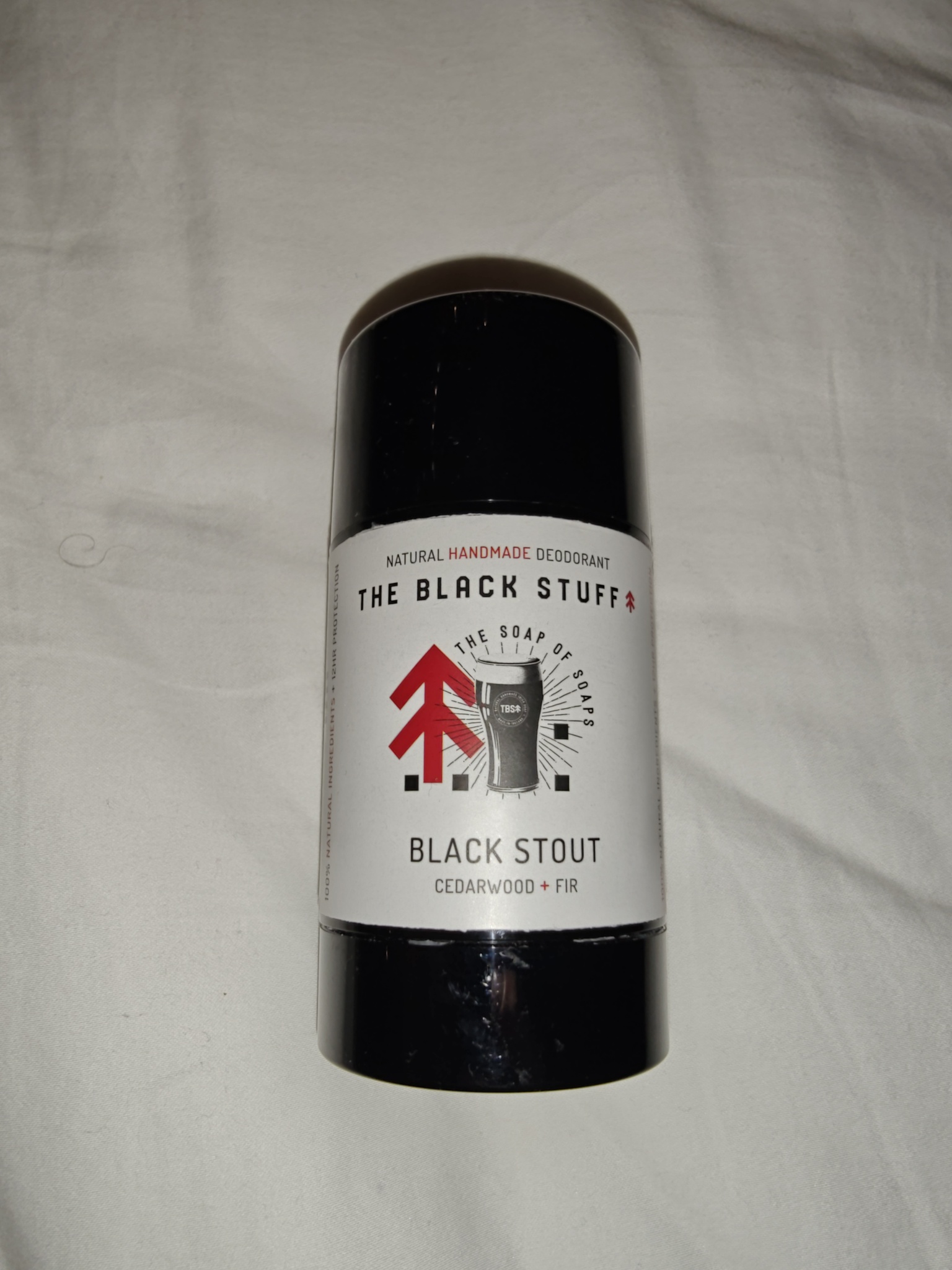 The Black Stuff Black Stout Deodorant