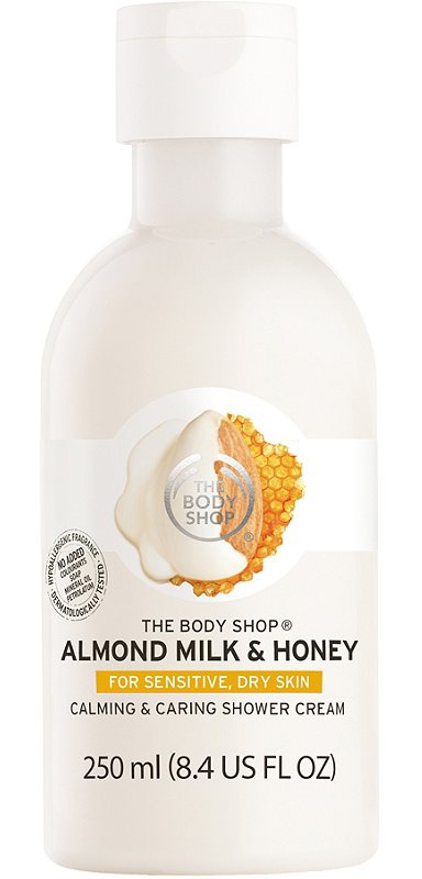 The Body Shop Almond Milk & Honey Soothing & Caring Shower Cream