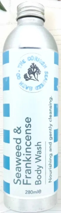 The Cornish Seaweed Bath Co Seaweed & Frankincense Body Wash