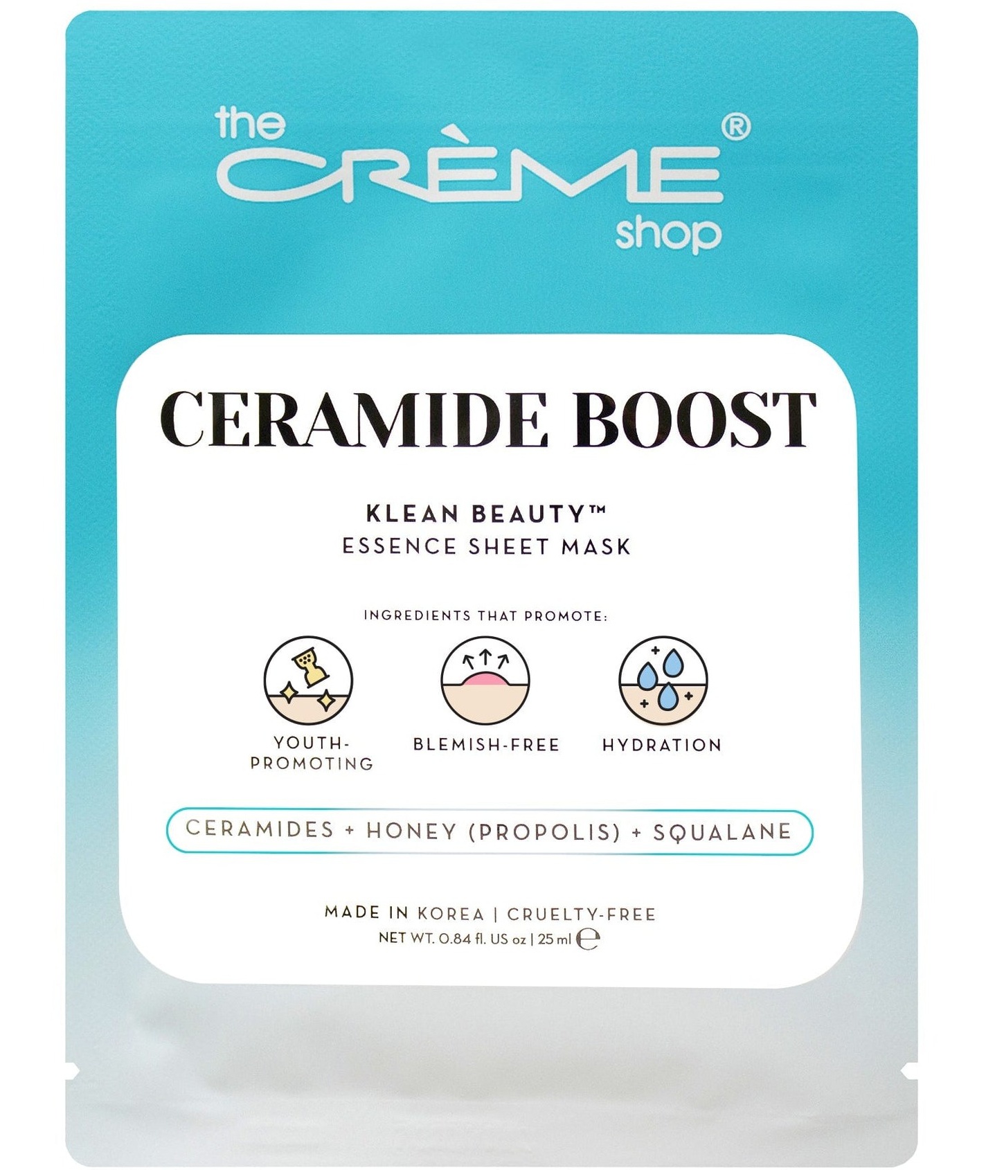 The Creme Shop Ceramide Boost Sheet Mask