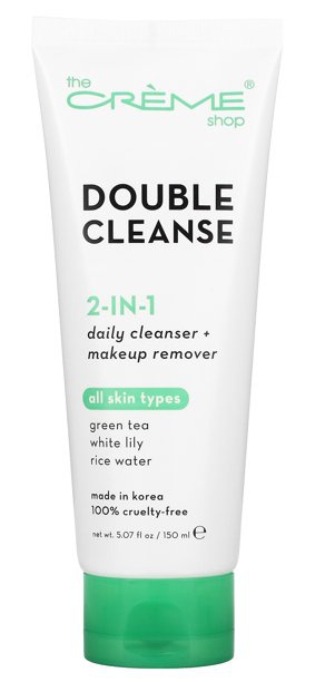 The Creme Shop Double Cleanse Green Tea White Lily Rice Water