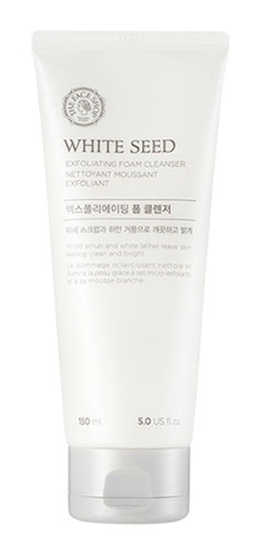 The Face Shop White Seed Exfoliating Facial Cleansing Foam