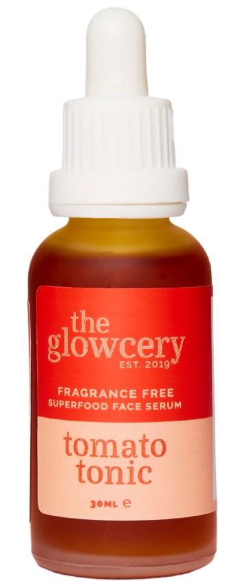 The Glowcery Tomato Tonic Fragrance-Free Superfood Facial Serum