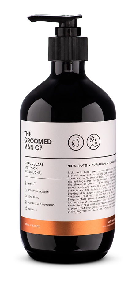 The Groomed Men Co. Citrus Blast Hand + Body Wash
