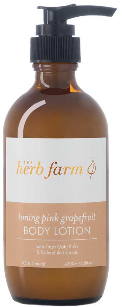 The Herb Farm Toning Pink Grapefruit Body Lotion