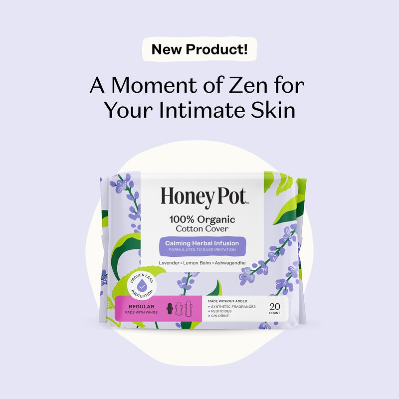 The Honey Pot Calming Herbal Infusion Pads