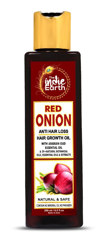 The Indie Earth Red Onion Hair Oil