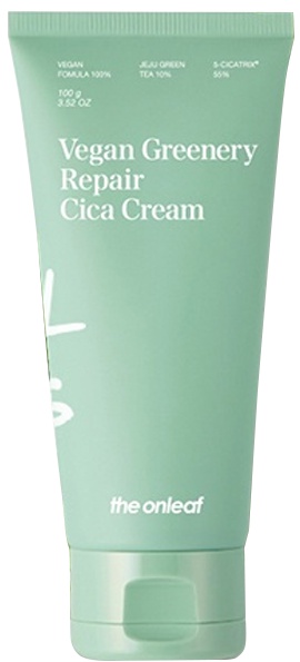 The Onleaf Vegan Greenery Repair Cica Watery Gel Cream