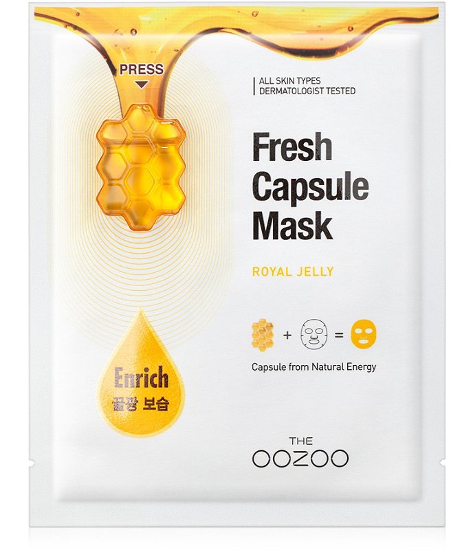 The Oozoo Fresh Capsule Mask Royal Jelly