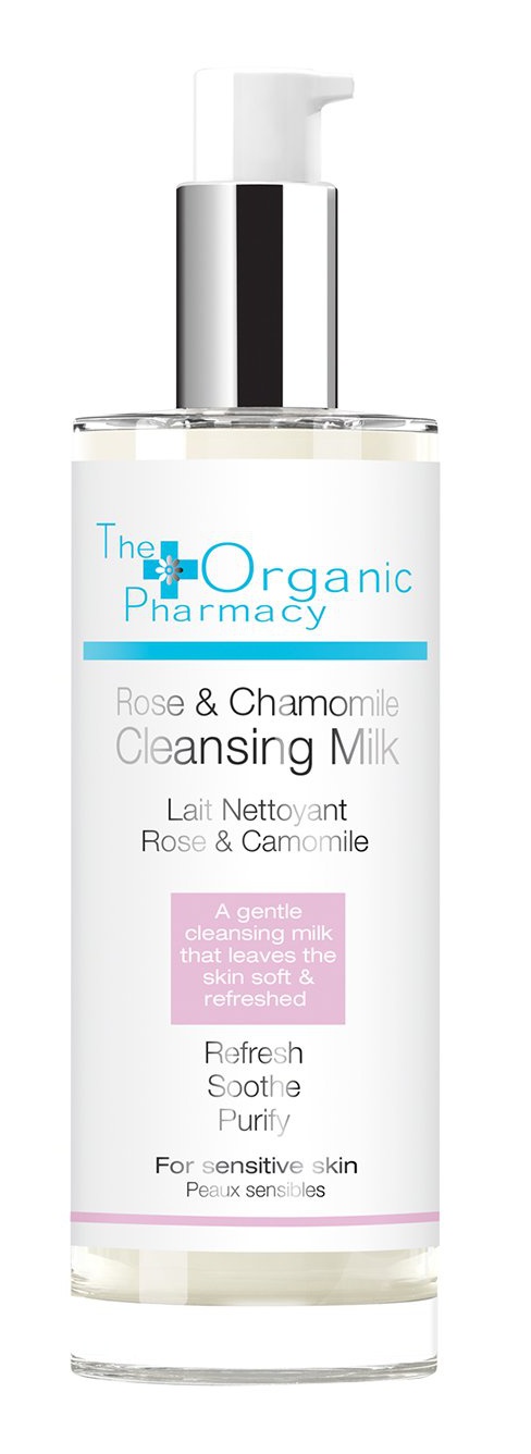 The Organic Pharmacy Rose & Chamomile Cleansing Milk