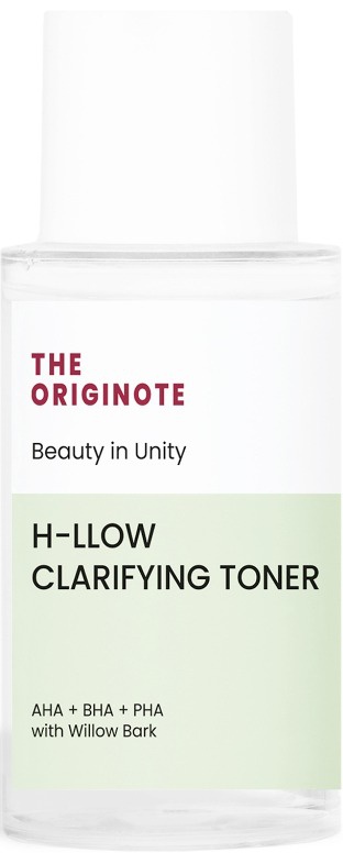 The Originote H-Llow Clarifying Toner AHA BHA PHA with Willow Bark