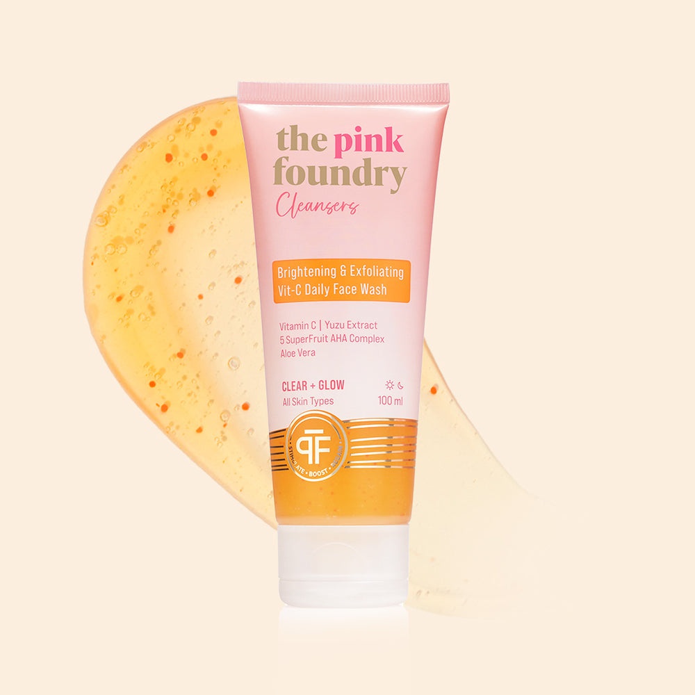 The Pink Foundry Vitamin C Face Wash