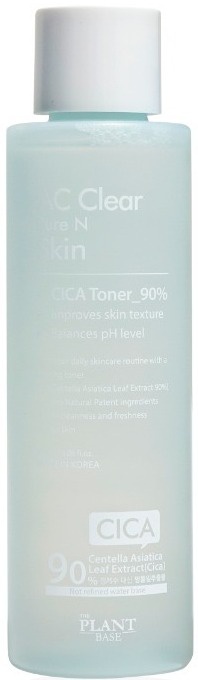 The Plant Base AC Clear Pure N Skin Cica Toner