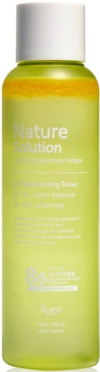 The Plant Base Nature Solution Hydrating Bamboo Moisturizing Toner
