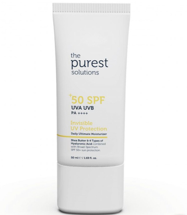 The Purest Solutions Invisible UV Protection Daily Ultimate Moisturizer +50SPF