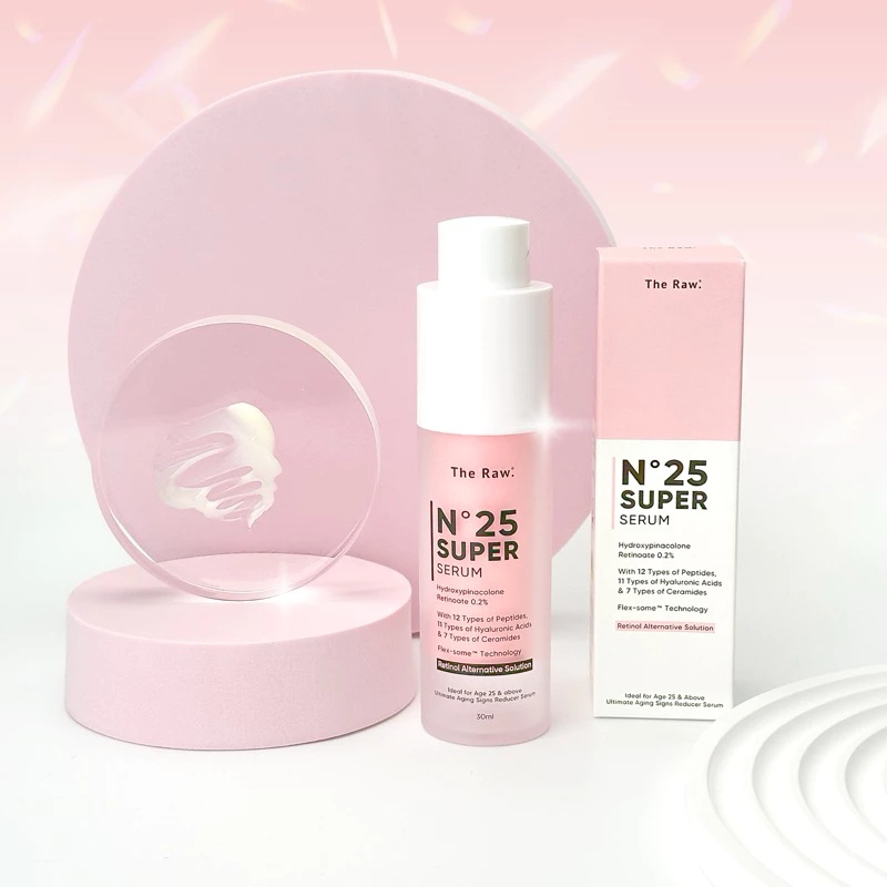 The Raw. N°25 Super Serum | Retinol Alternative Solution - Aging Signs Reducer Serum