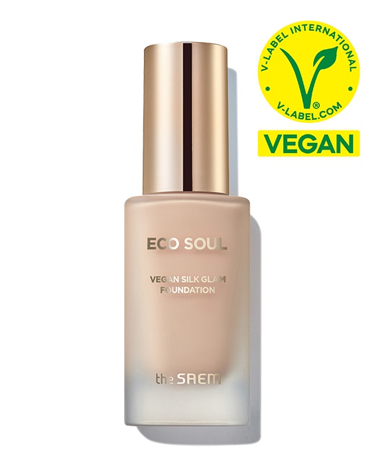 The Saem Eco Soul Vegan Silk Glam Foundation