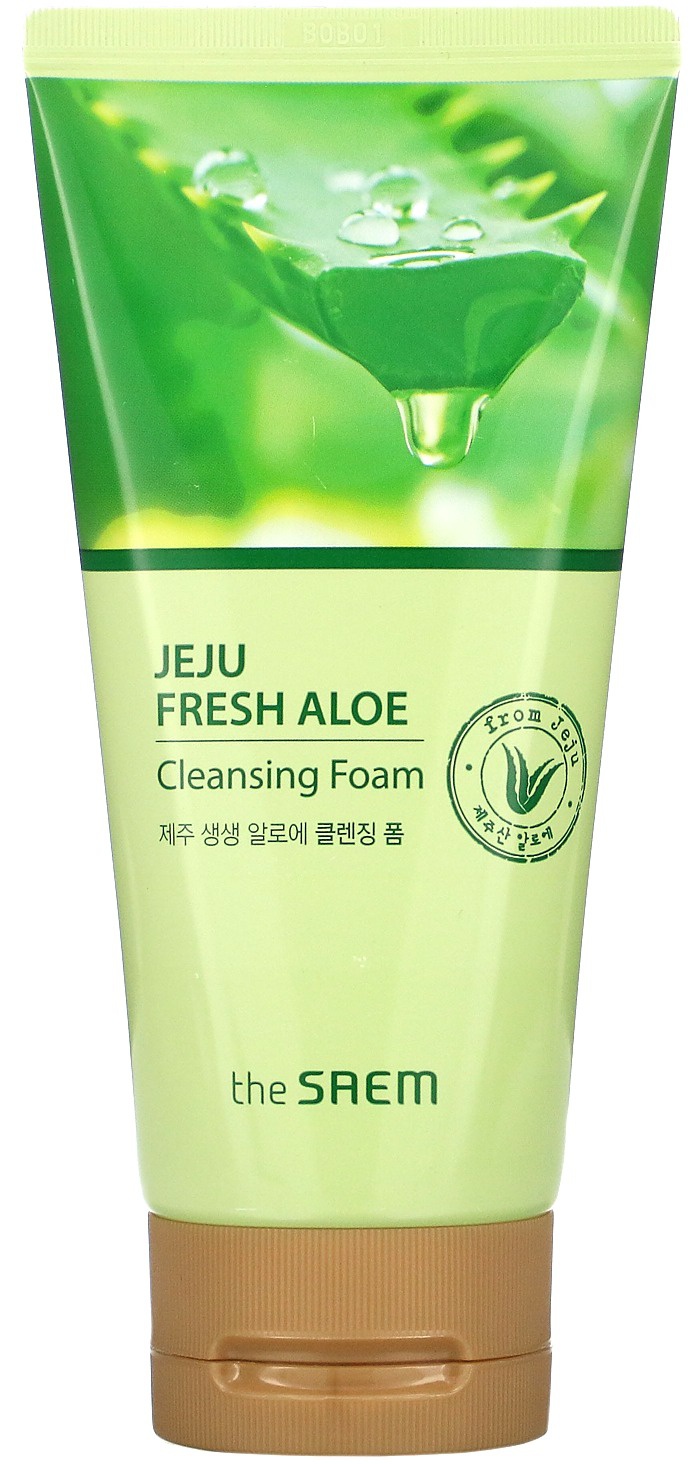 The Saem Jeju Fresh Aloe Cleasing Foam