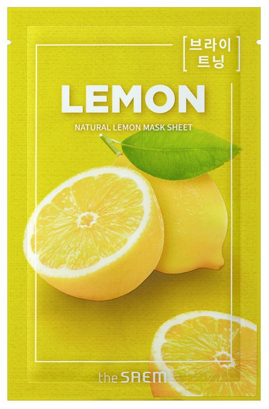 The Saem Natural Lemon Mask Sheet