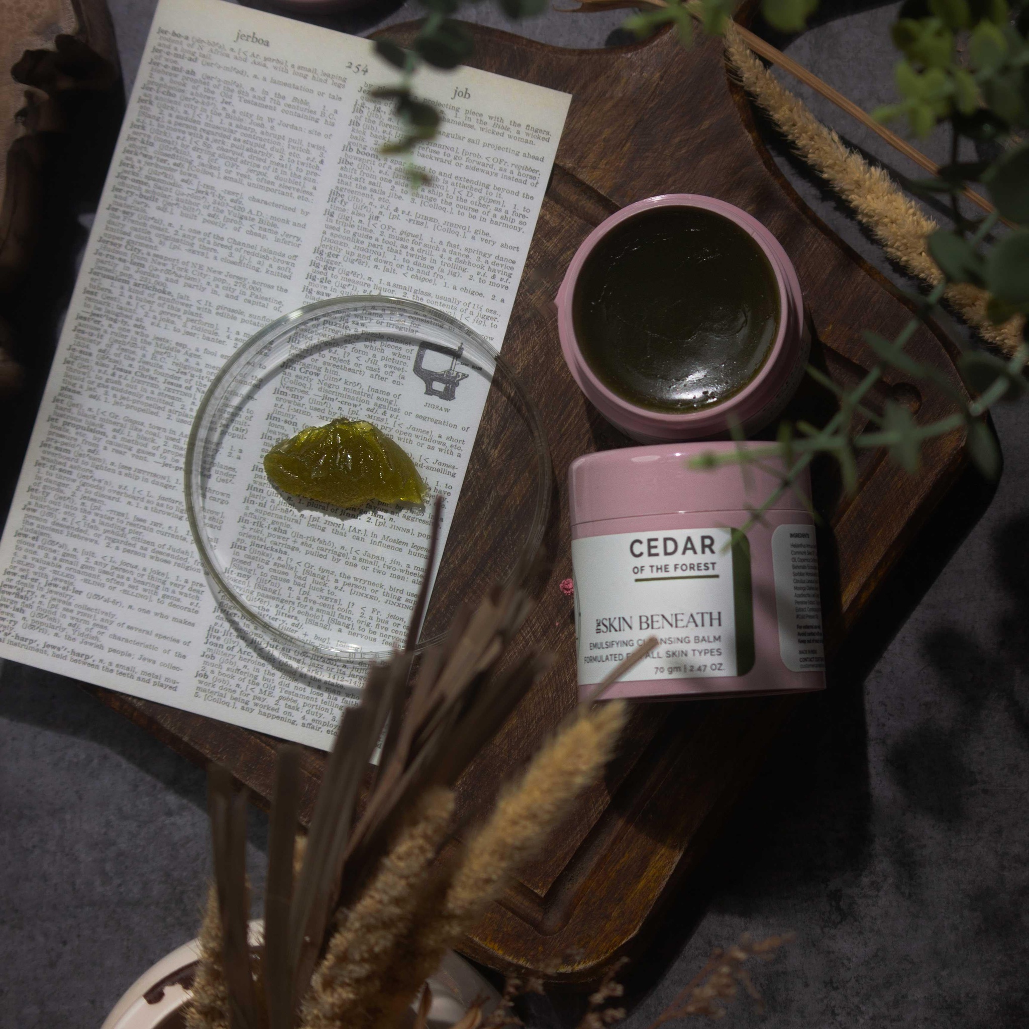 The Skin Beneath Cedar Of The Forest - Emulsifying Cleansing Balm