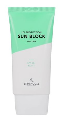 The Skin House UV Protection Sun Block Tea Tree