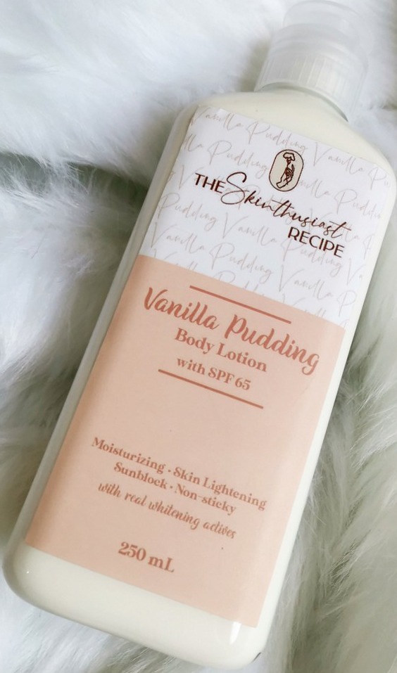 The Skinthusiast Recipe Vanilla Pudding Body Lotion With SPF 65