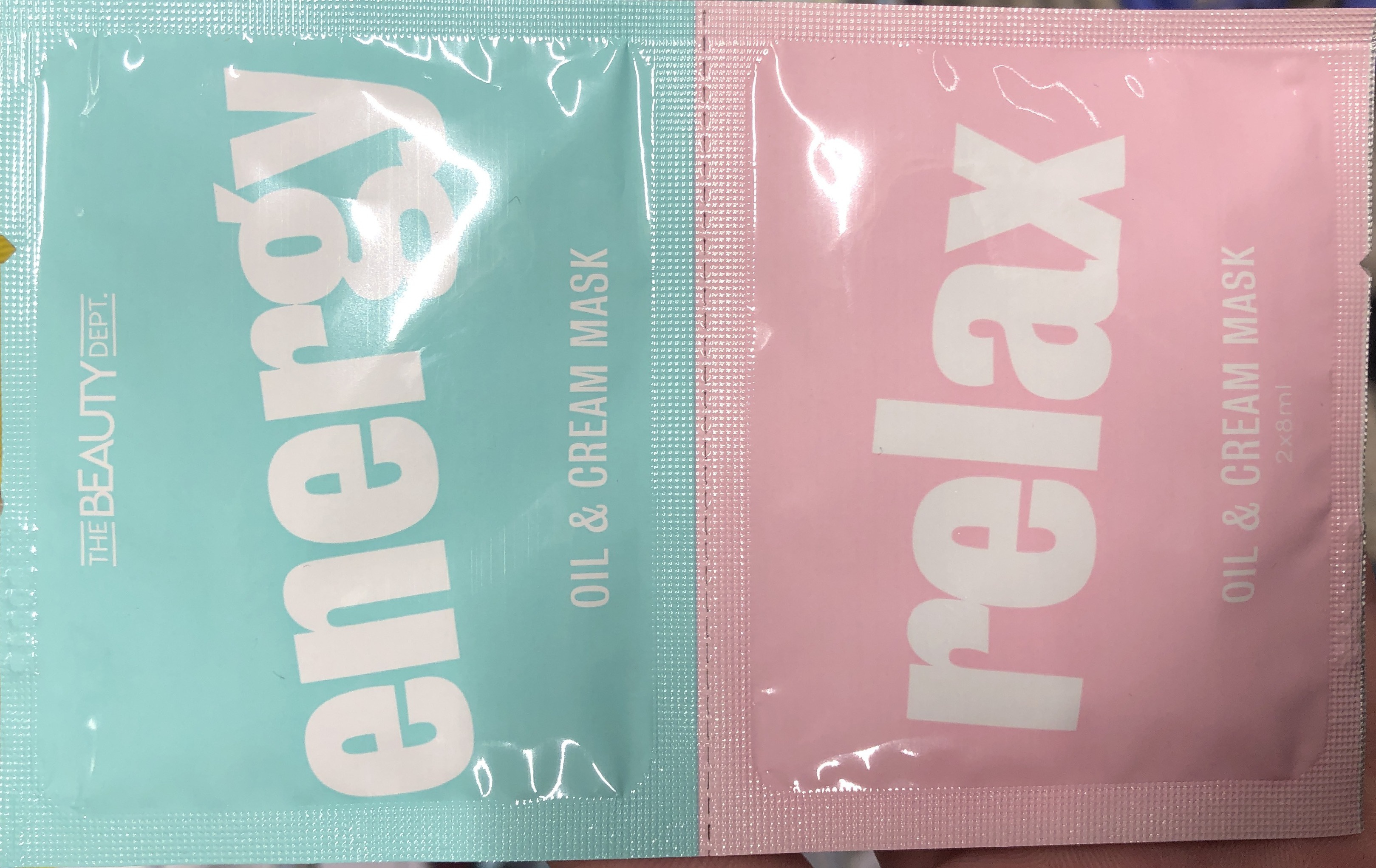 The beauty dept. Energy & Relax - Oil & Cream Face Mask