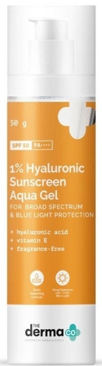 The derma CO 1% Hyaluronic Sunscreen Aqua Gel