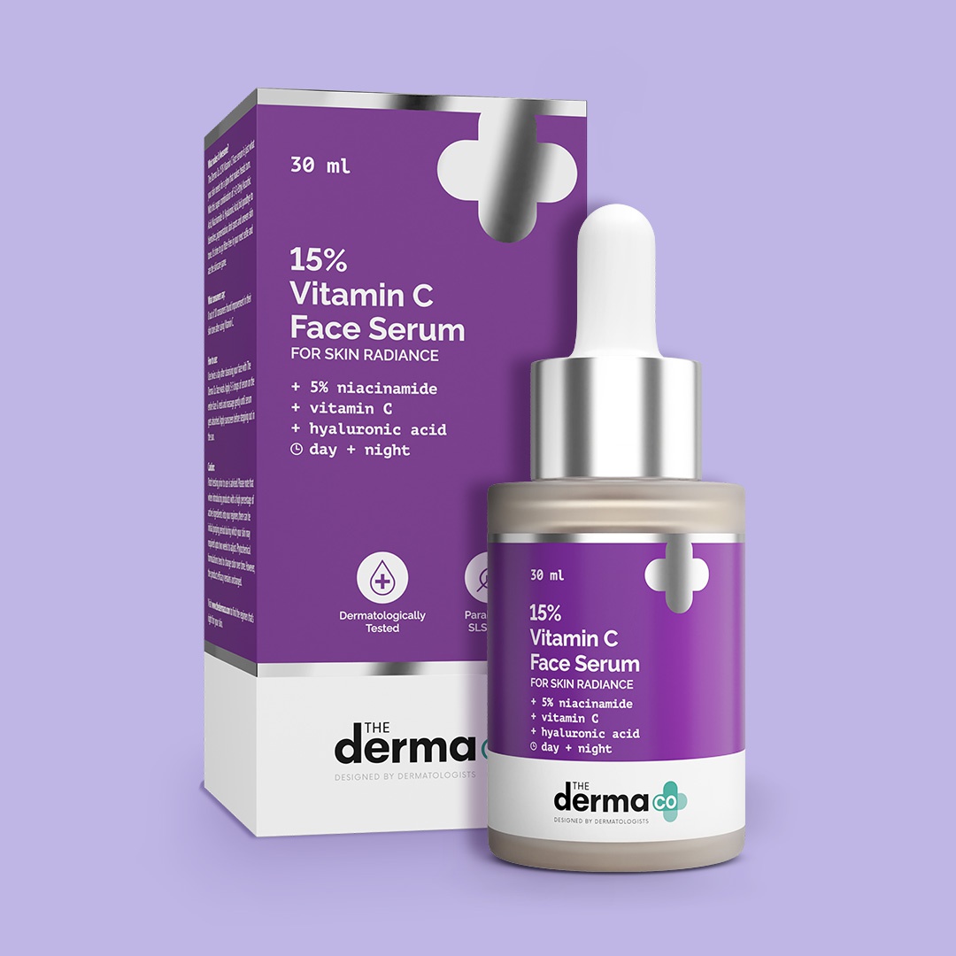 The derma CO 15% Vitamin C Face Serum