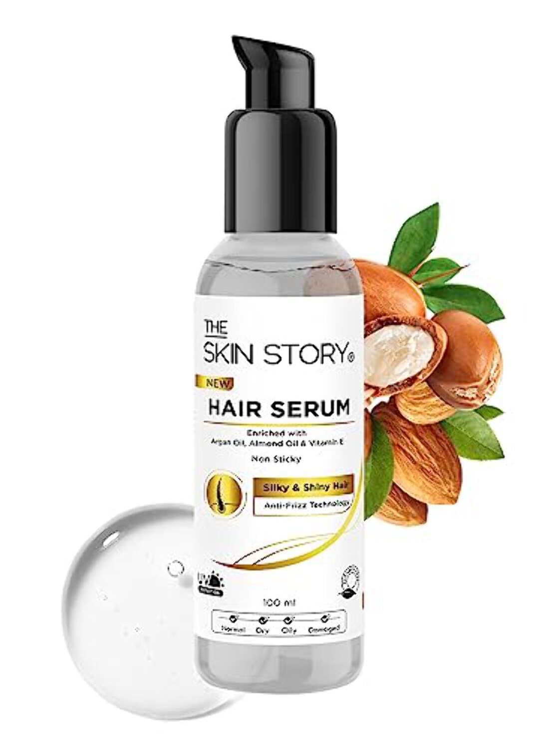 The skin story Anti-frizz Hair Serum