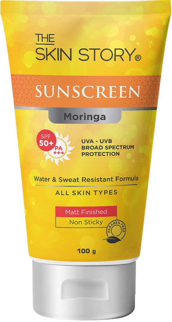 The skin story Moringa Sunscreen