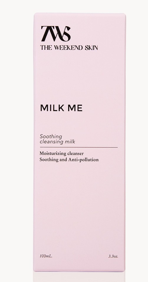 The weekend skin Milk Me Soothing Cleansing Milk
