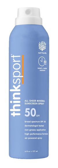 Thinksport All Sheer Mineral Sunscreen Spray SPF 50