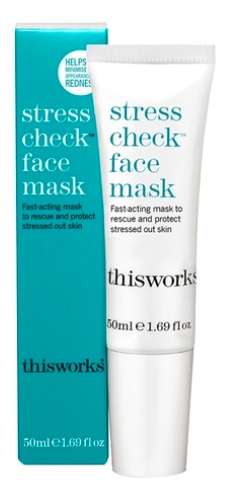 This Works Stress Check Face Mask
