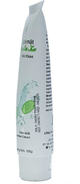 Thorakao Fresh Milk & Cucumber Extract Facial Foam