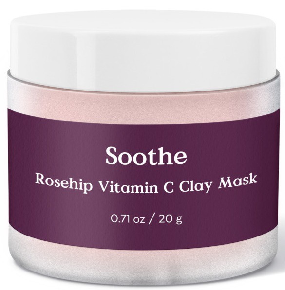 Three Ships Soothe Rosehip Vitamin C Clay Mask