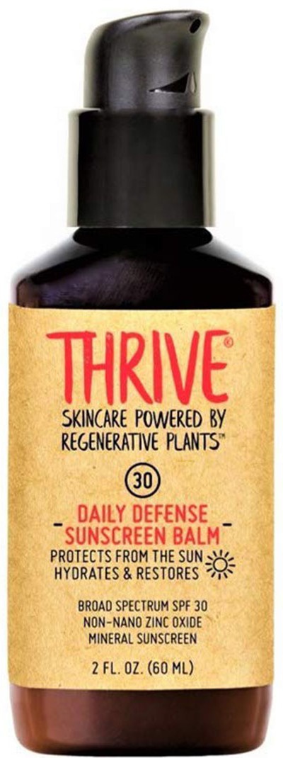 Thrive Natural Moisturizing Mineral Face Sunscreen SPF 30