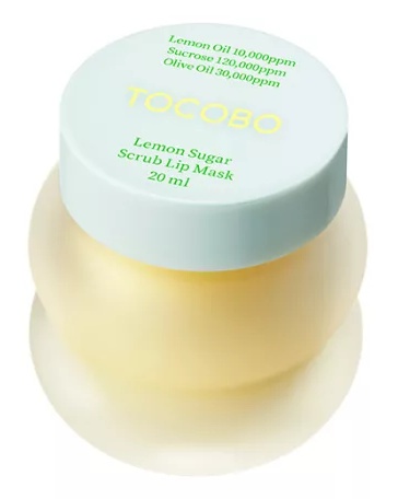 Tocobo Lemon Sugar Scrub Lip Mask