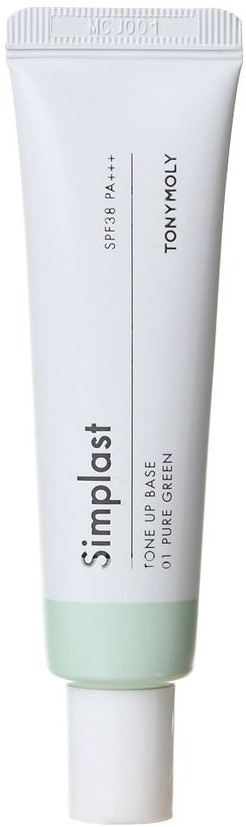 Tony Moly Simplast Tone Up Base (Pure Green)