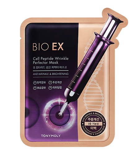 TonyMoly Bio Ex Cell Peptide Wrinkle Perfector Mask
