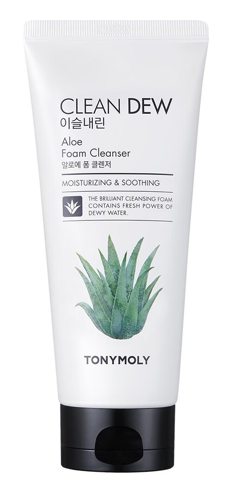 TonyMoly Clean Dew Foam Cleanser (Aloe)