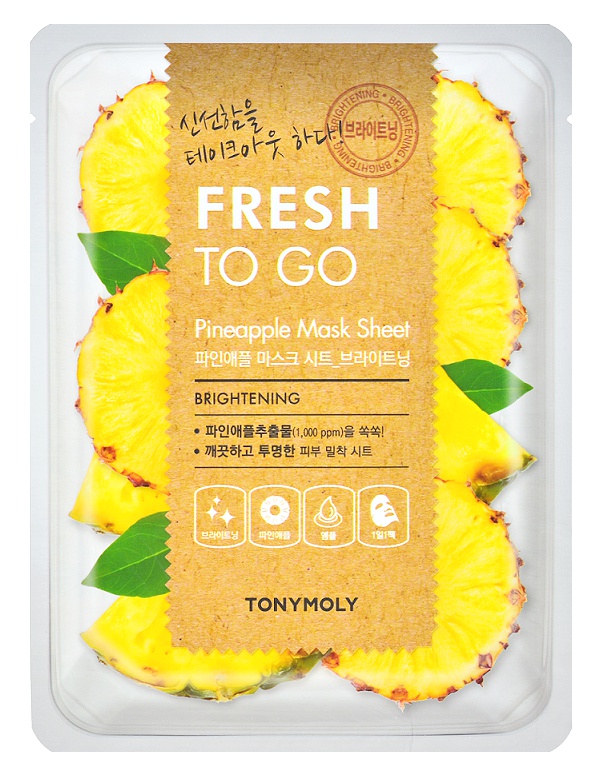 TonyMoly Fresh To Go Pineapple Mask Sheet