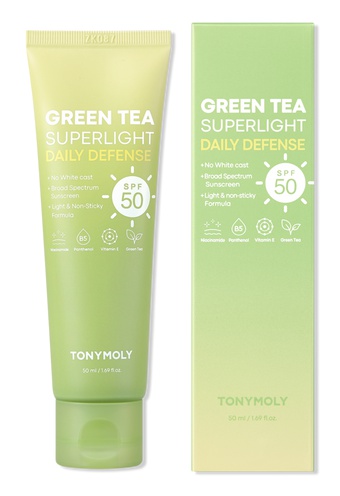 TonyMoly Green Tea Superlight Daily Defense Sun Screen SPF 50