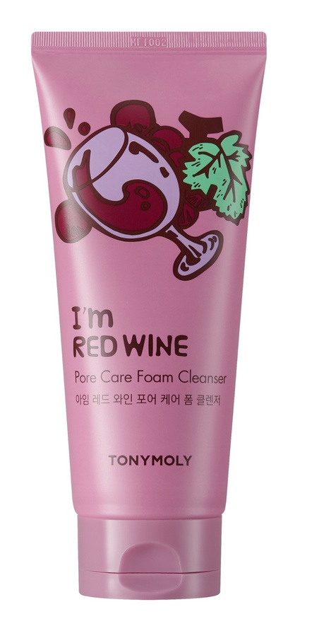 TonyMoly I'm Red Wine Daily Foam Cleanser