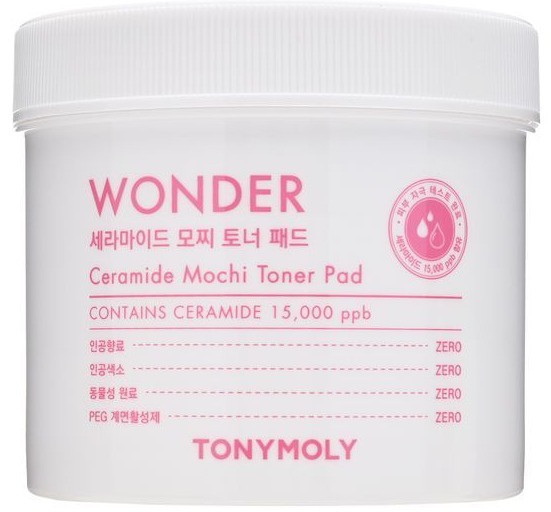 TonyMoly Wonder Ceramide Mochi Toner Pad