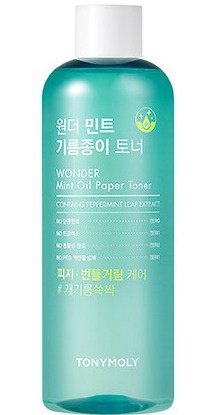TonyMoly Wonder Mint Oil Paper Toner