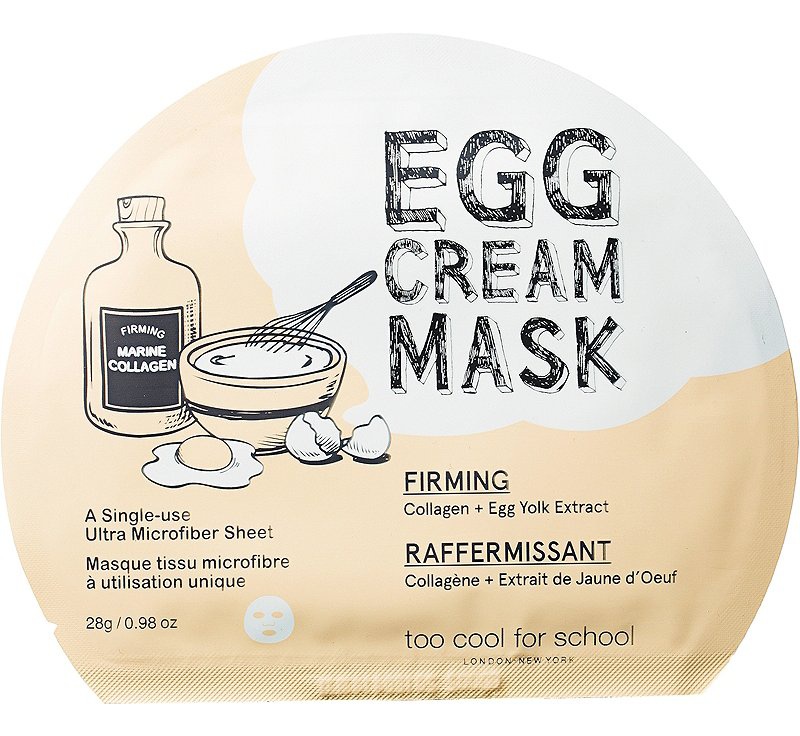 Too Cool For School Egg Cream Firming Mask